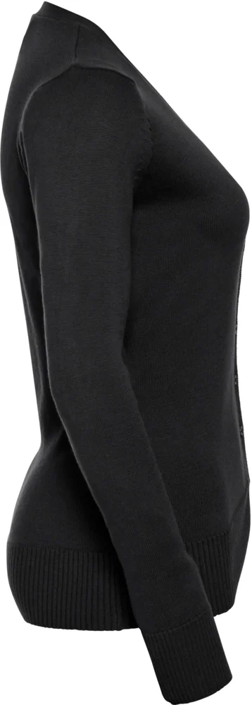 Damen V-Ausschnitt Strickjacke