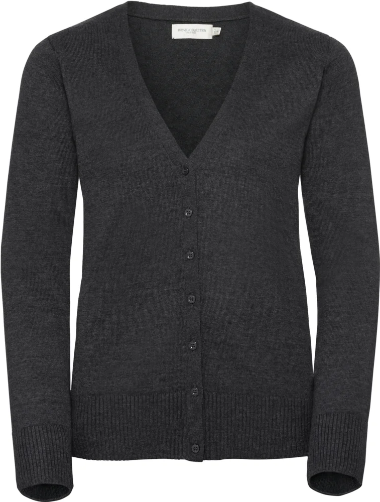 Damen V-Ausschnitt Strickjacke