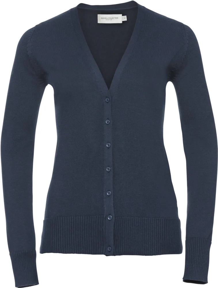 Damen V-Ausschnitt Strickjacke