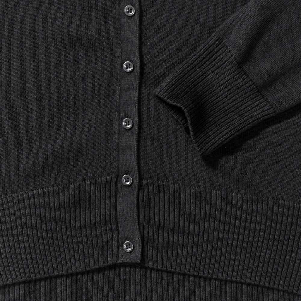 Damen V-Ausschnitt Strickjacke