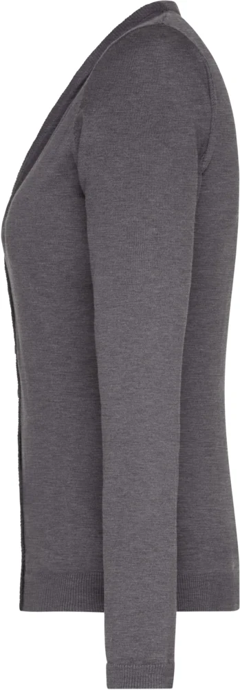 Damen V-Ausschnitt Strickjacke
