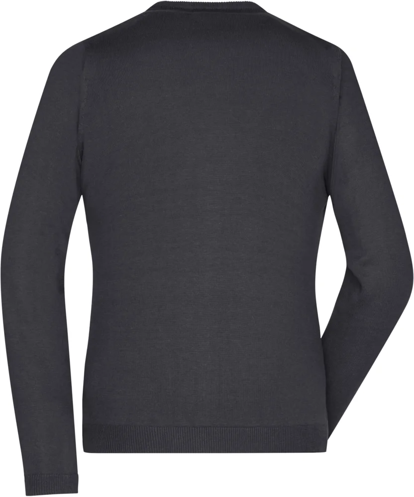 Damen V-Ausschnitt Strickjacke