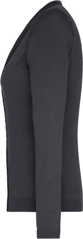 Damen V-Ausschnitt Strickjacke