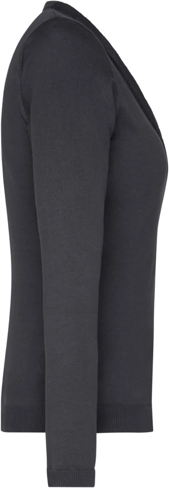 Damen V-Ausschnitt Strickjacke