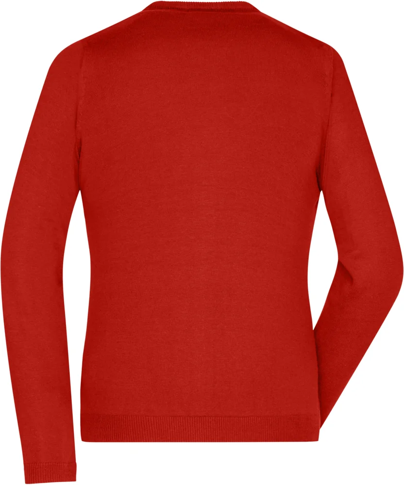Damen V-Ausschnitt Strickjacke