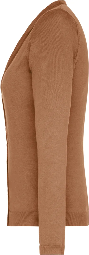 Damen V-Ausschnitt Strickjacke