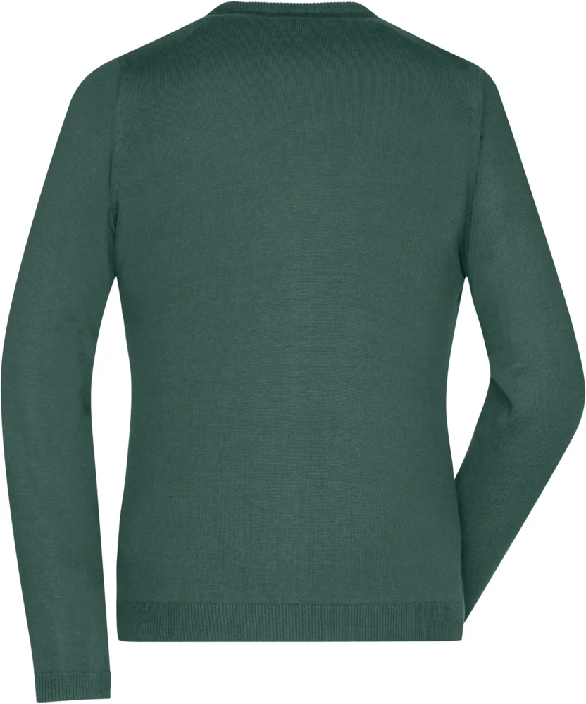 Damen V-Ausschnitt Strickjacke