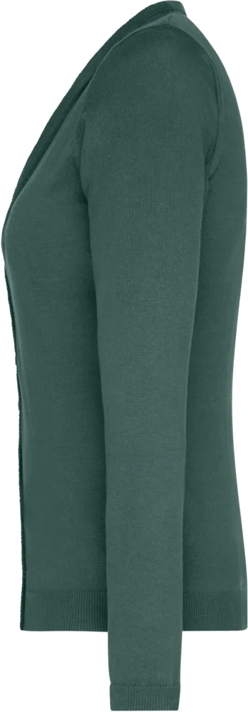 Damen V-Ausschnitt Strickjacke