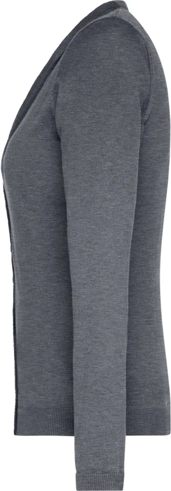 Damen V-Ausschnitt Strickjacke