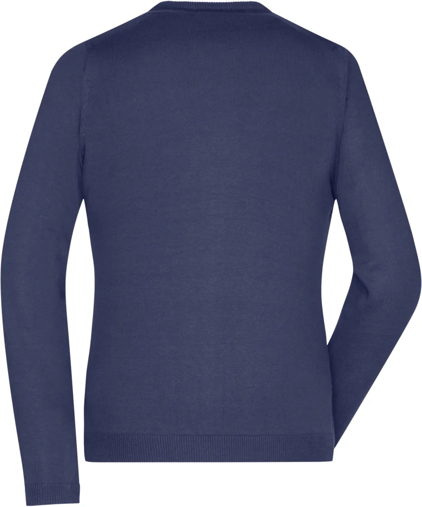 Damen V-Ausschnitt Strickjacke
