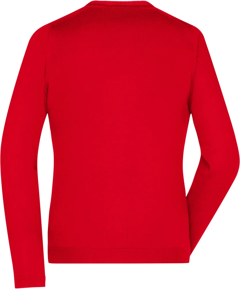 Damen V-Ausschnitt Strickjacke