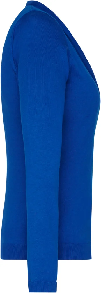 Damen V-Ausschnitt Strickjacke