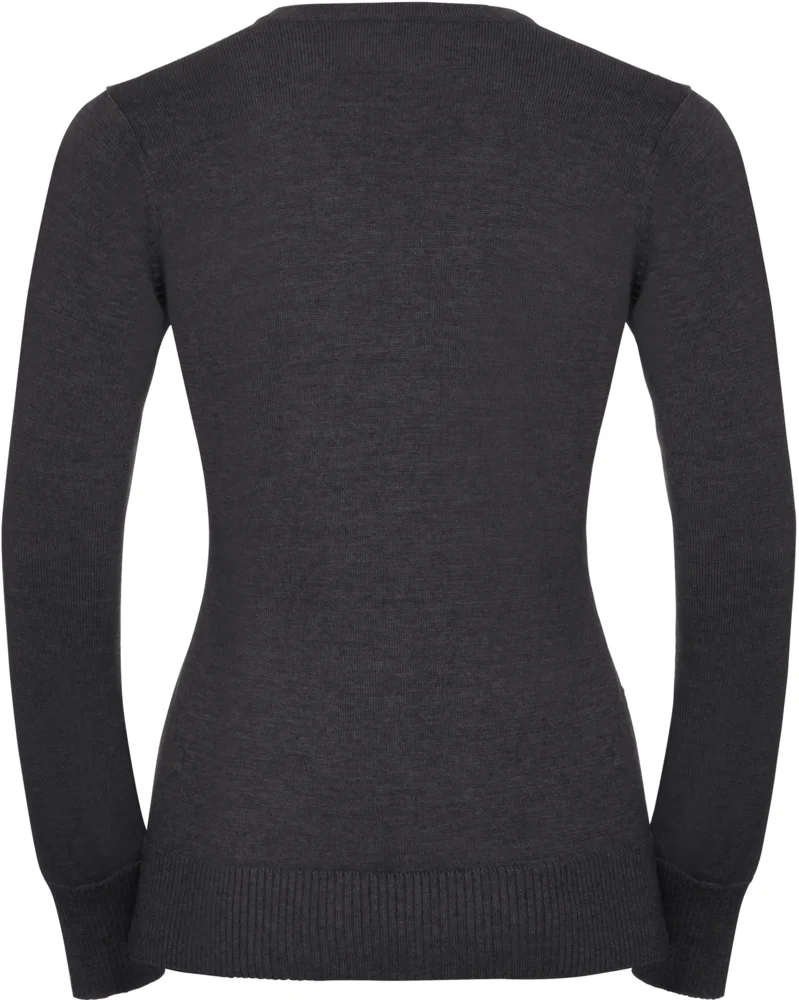 Damen V-Ausschnitt Strickpullover
