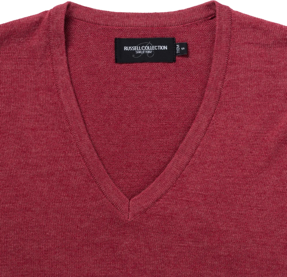 Damen V-Ausschnitt Strickpullover