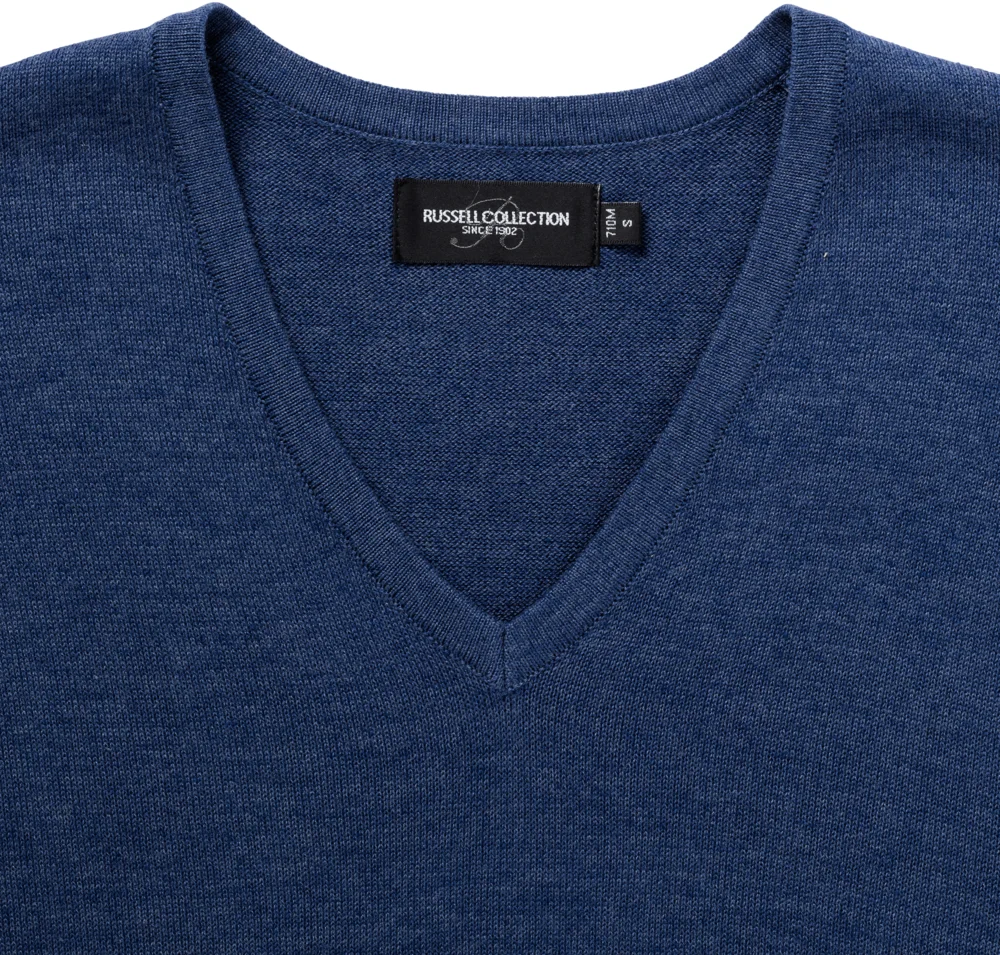Damen V-Ausschnitt Strickpullover