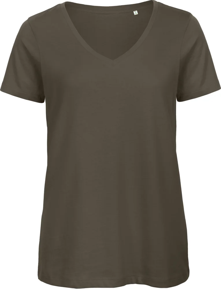 Damen V-Ausschnitt T-Shirt