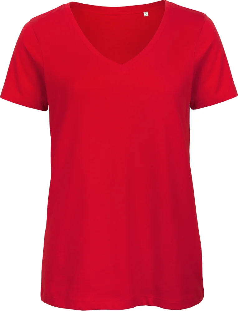 Damen V-Ausschnitt T-Shirt