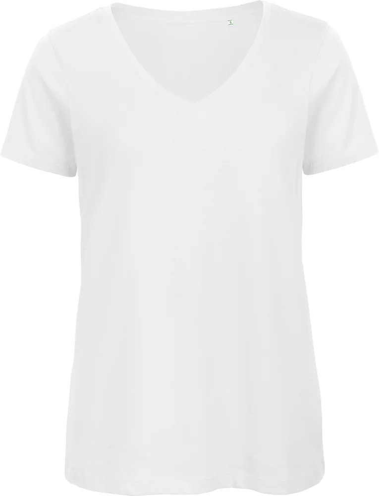 Damen V-Ausschnitt T-Shirt