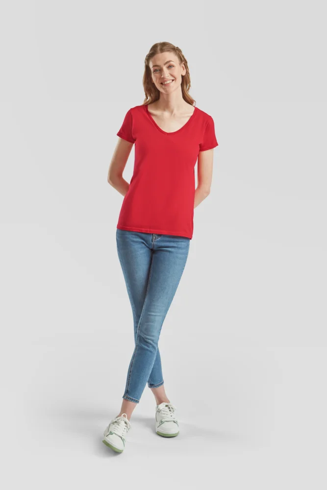 Ladies' V-Neck T-Shirt