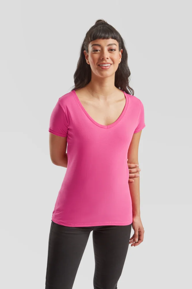Ladies' V-Neck T-Shirt