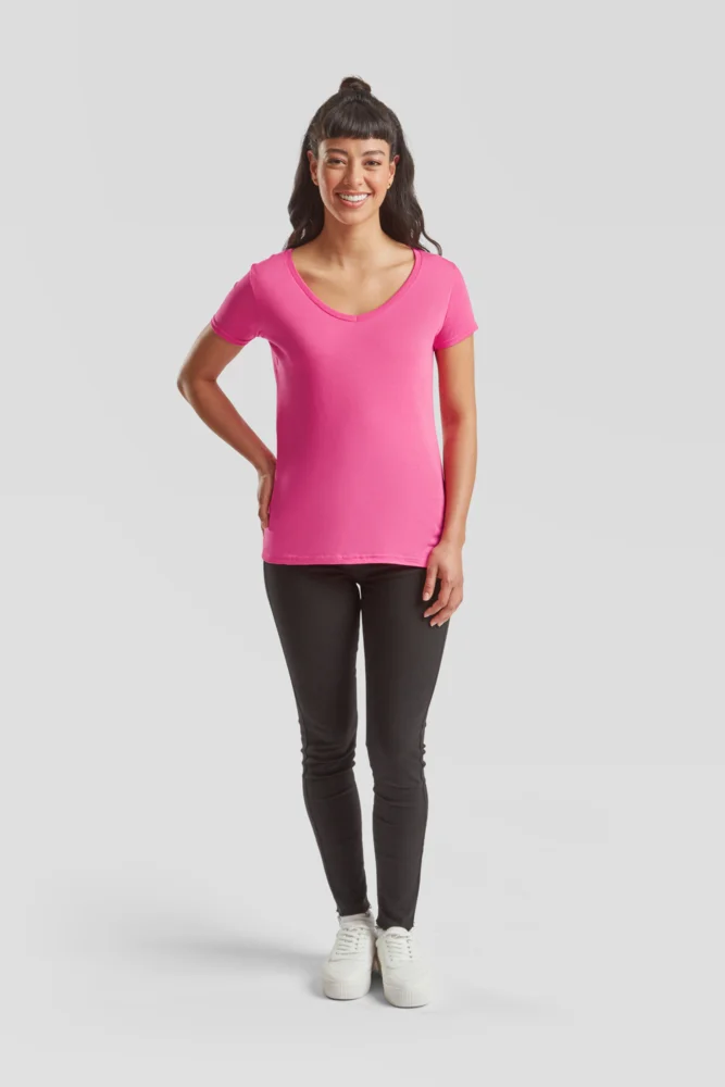 Ladies' V-Neck T-Shirt
