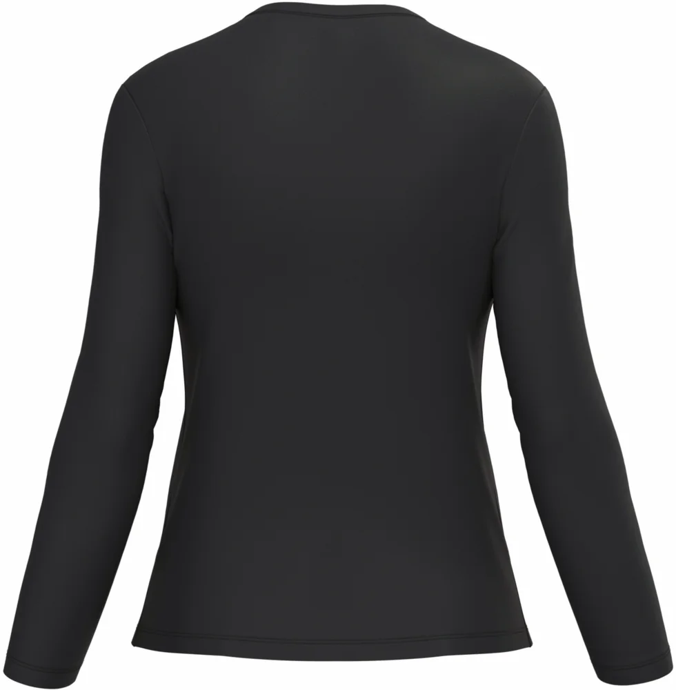 Damen V-Ausschnitt T-Shirt langarm