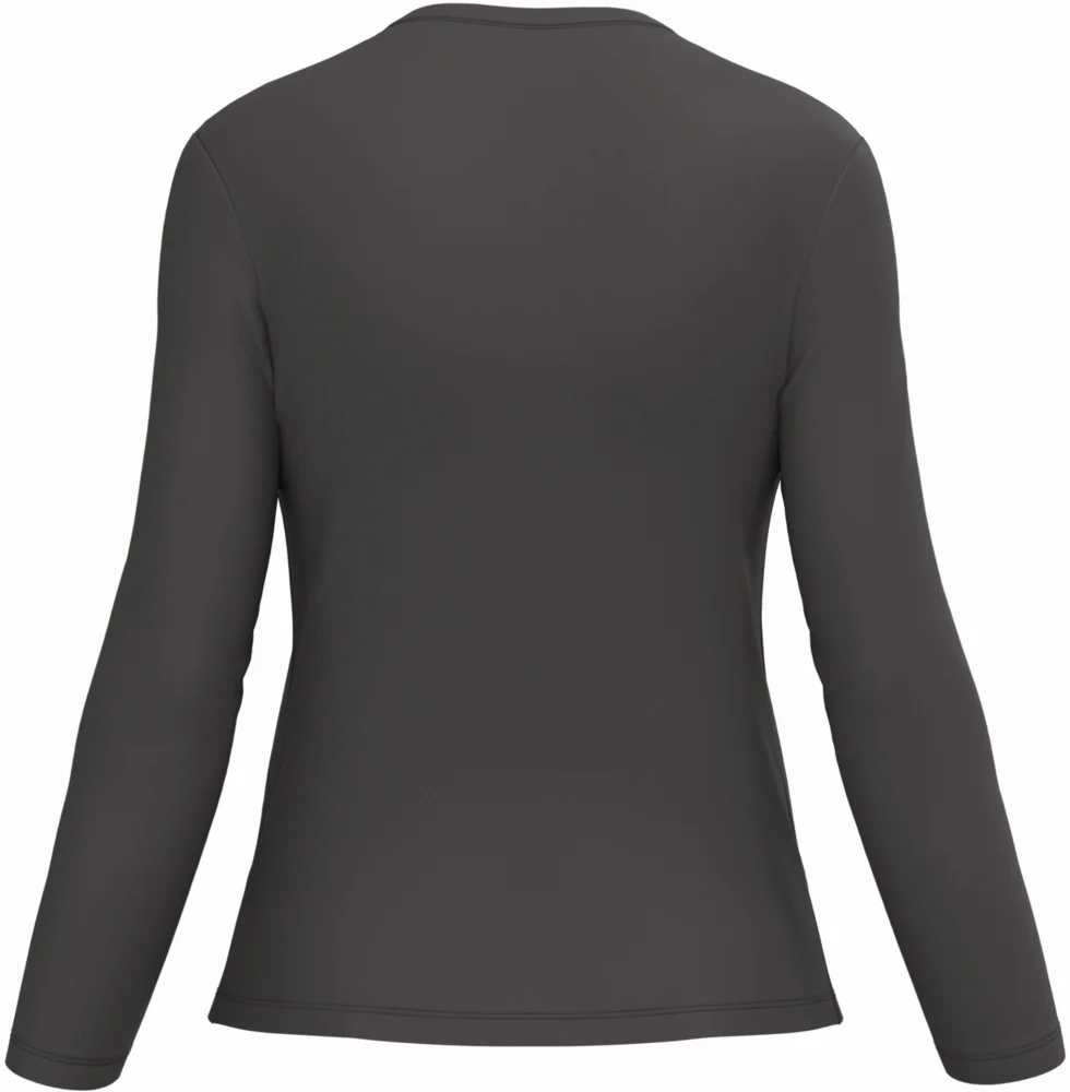 Damen V-Ausschnitt T-Shirt langarm