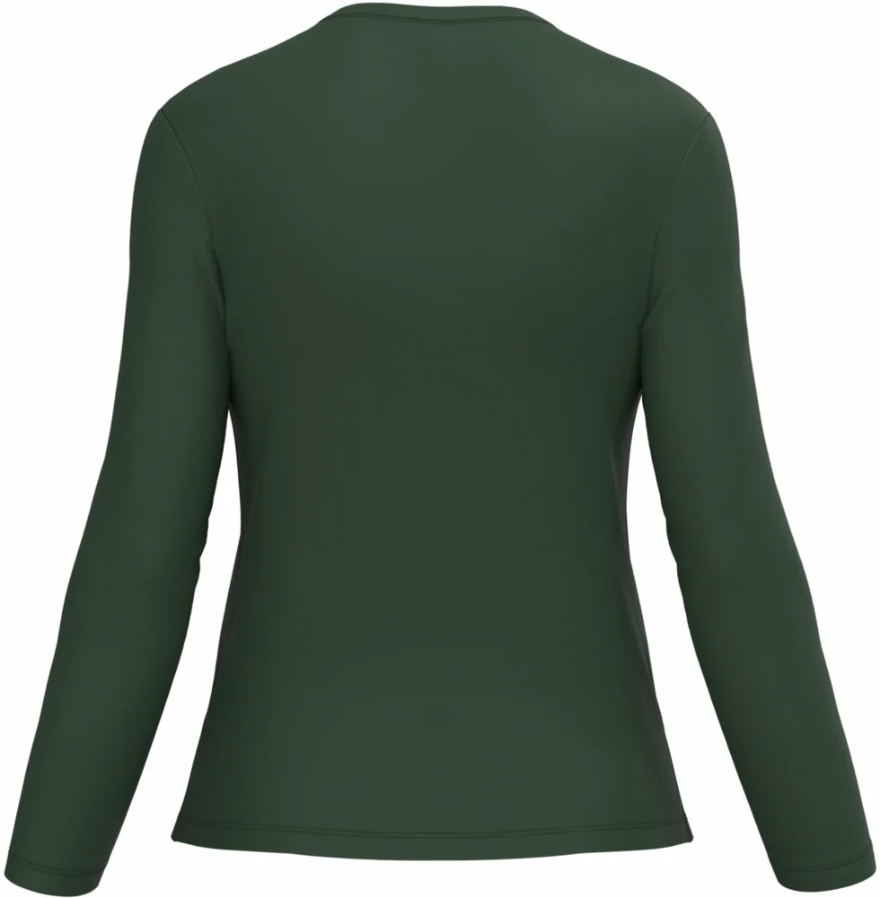 Damen V-Ausschnitt T-Shirt langarm
