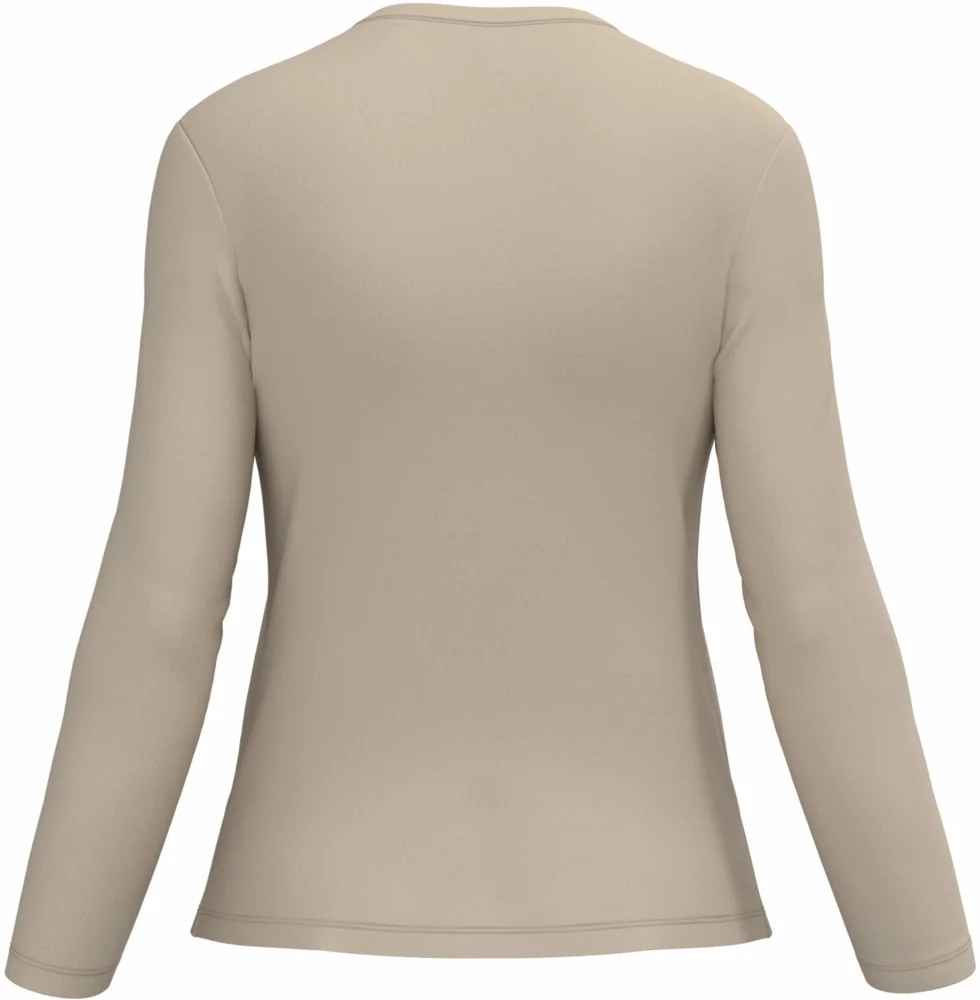 Damen V-Ausschnitt T-Shirt langarm