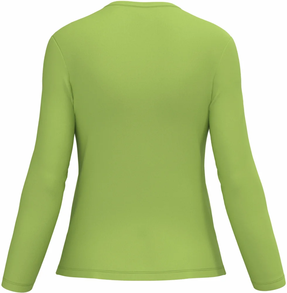 Damen V-Ausschnitt T-Shirt langarm