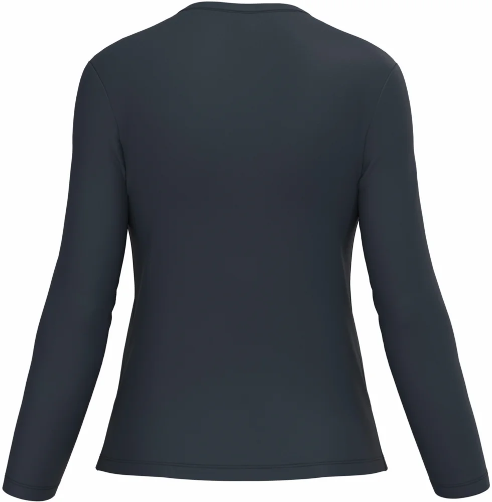Damen V-Ausschnitt T-Shirt langarm