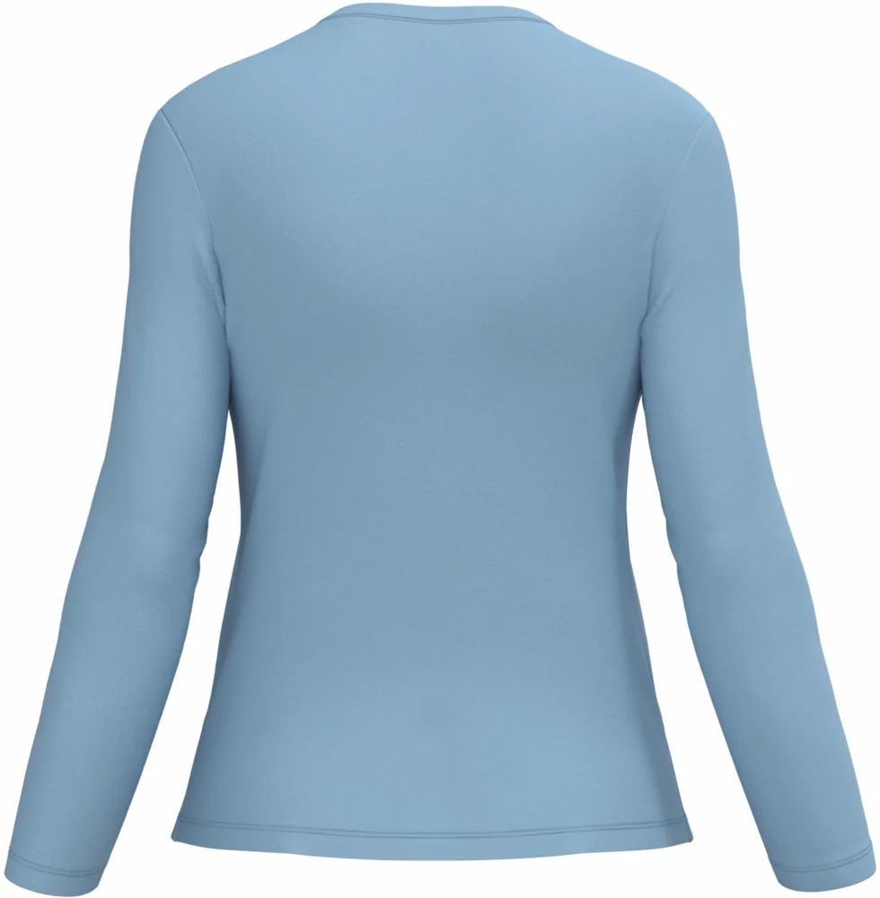 Damen V-Ausschnitt T-Shirt langarm