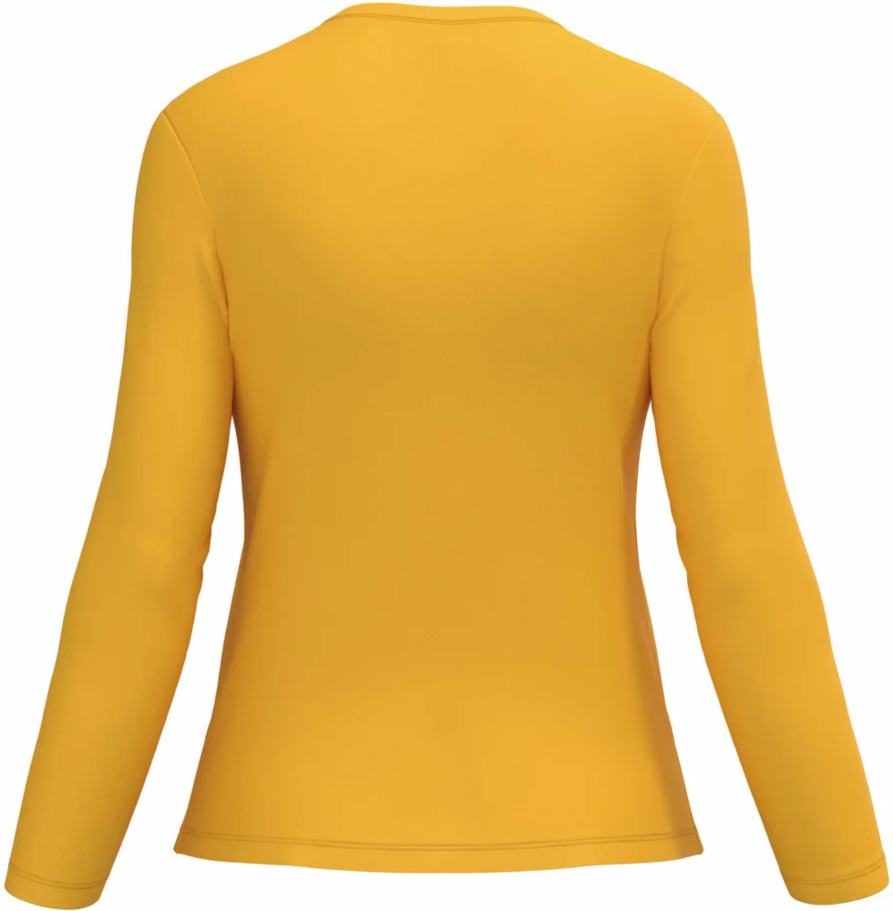 Damen V-Ausschnitt T-Shirt langarm