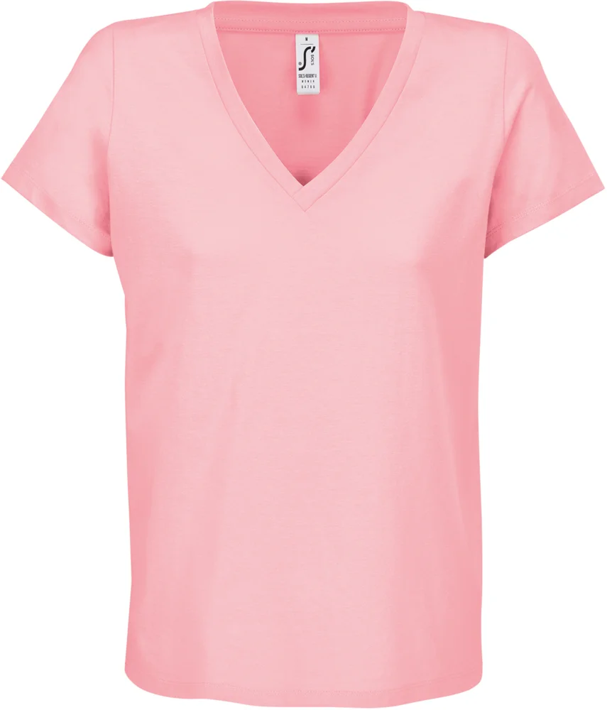 Damen V-Ausschnitt T-Shirt