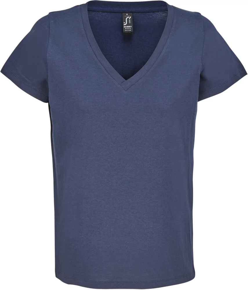 Damen V-Ausschnitt T-Shirt