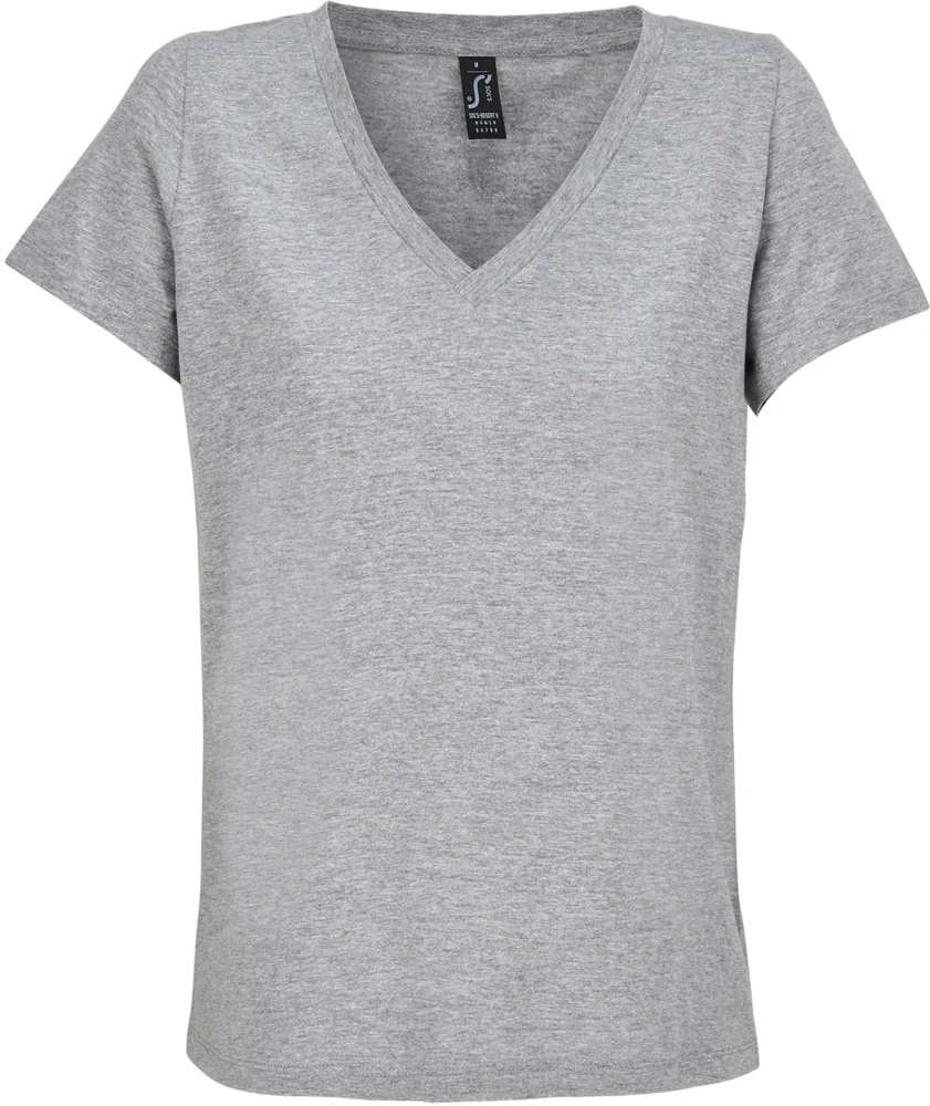 Damen V-Ausschnitt T-Shirt