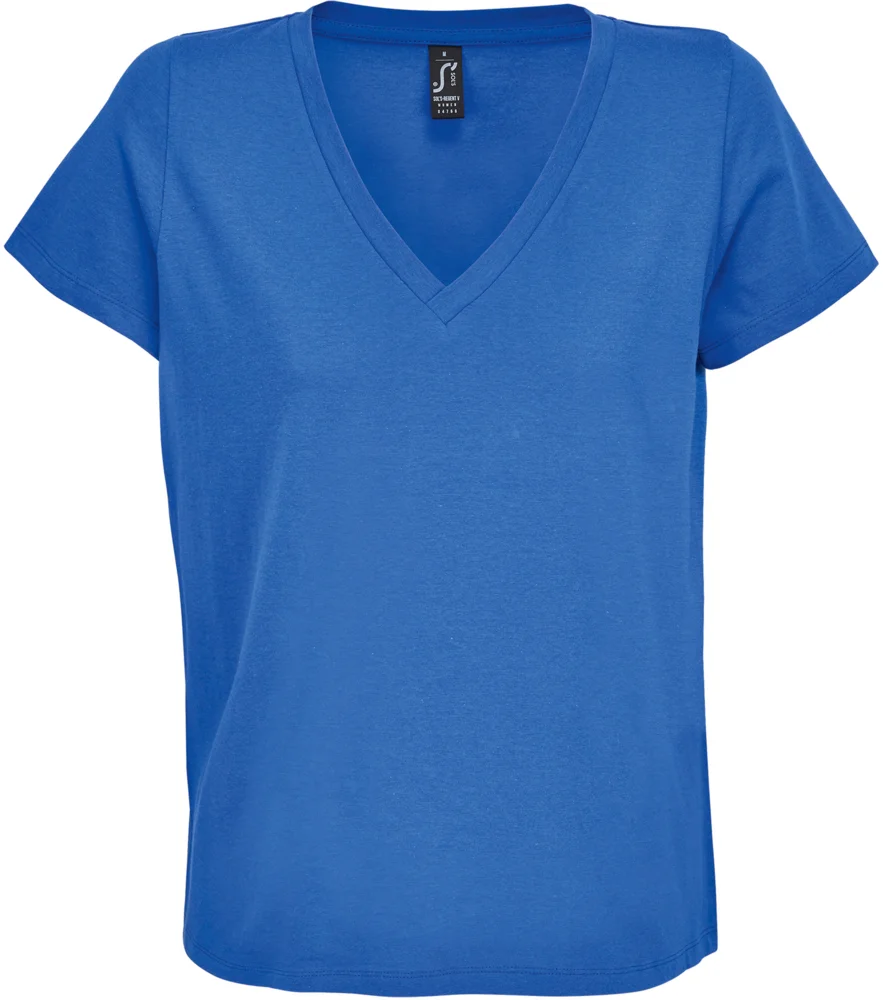 Damen V-Ausschnitt T-Shirt