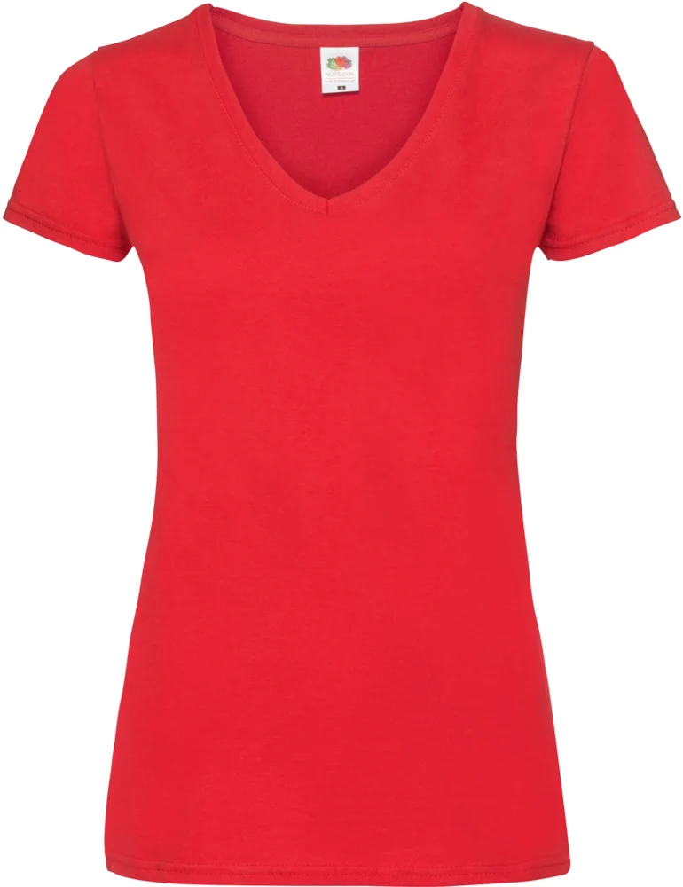 Damen V-Ausschnitt T-Shirt
