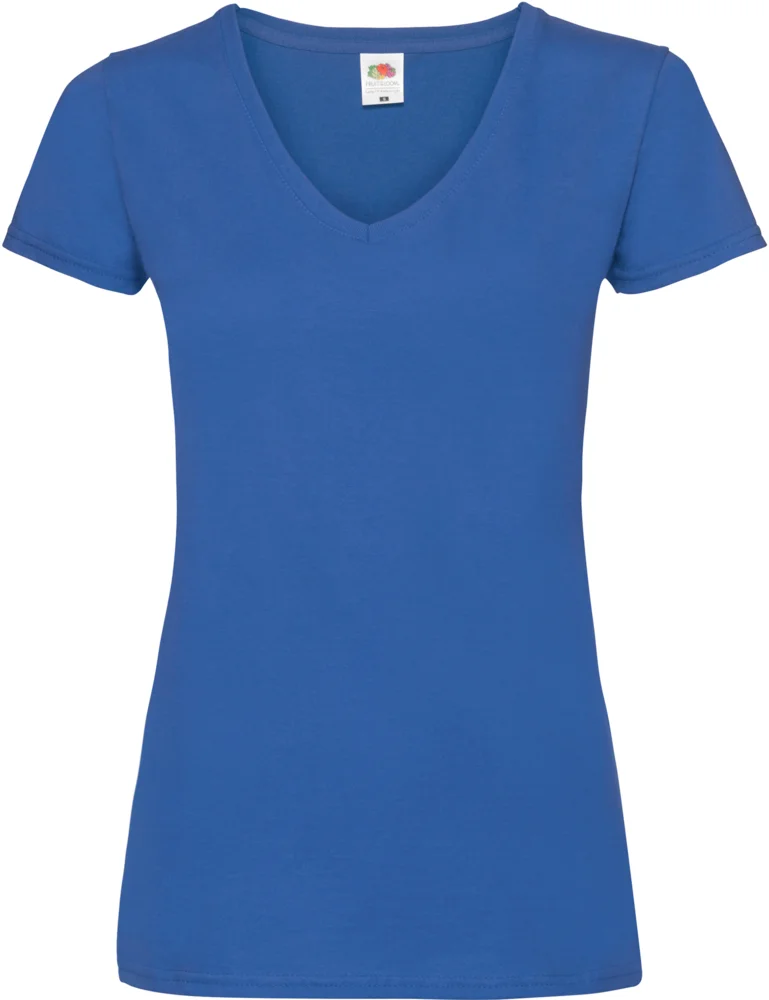 Damen V-Ausschnitt T-Shirt