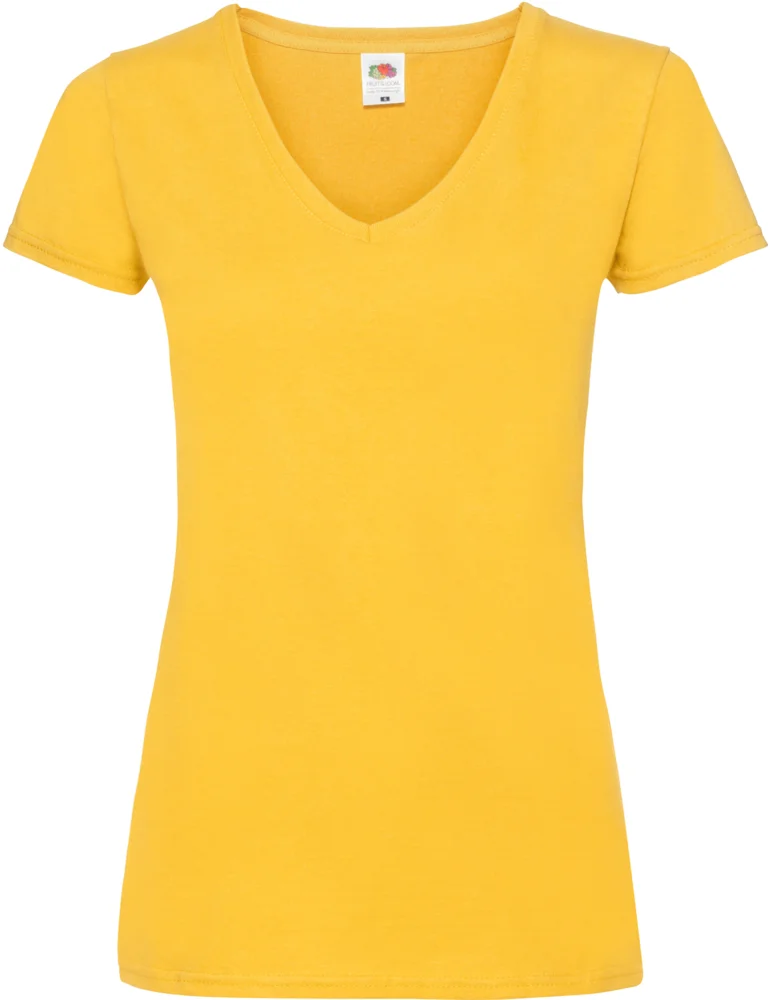 Damen V-Ausschnitt T-Shirt