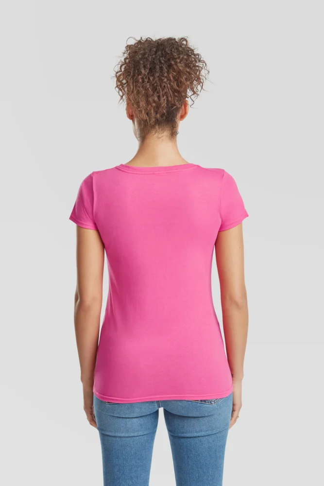 Damen V-Ausschnitt T-Shirt