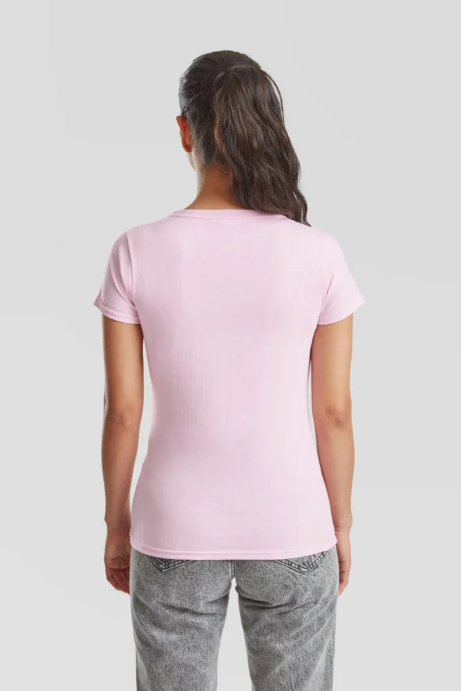 Damen V-Ausschnitt T-Shirt