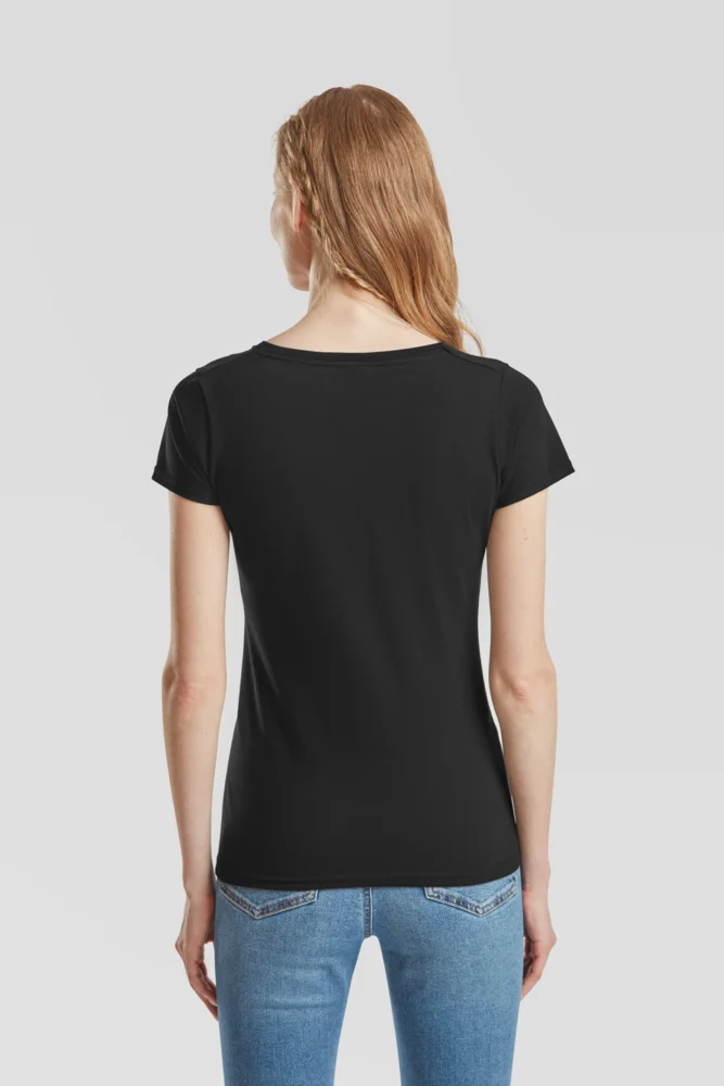 Damen V-Ausschnitt T-Shirt