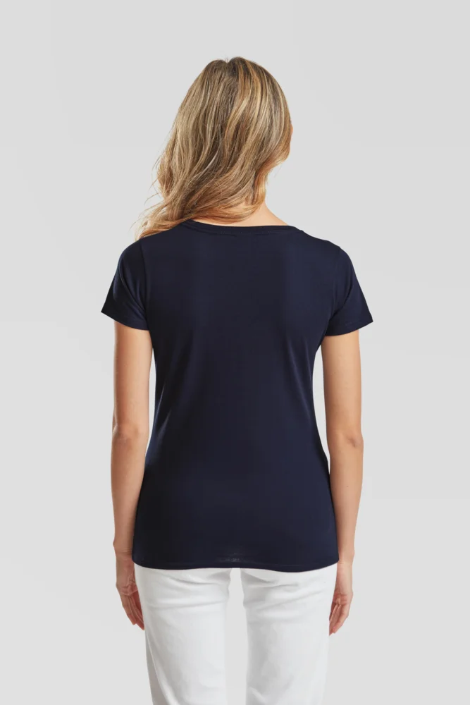 Damen V-Ausschnitt T-Shirt