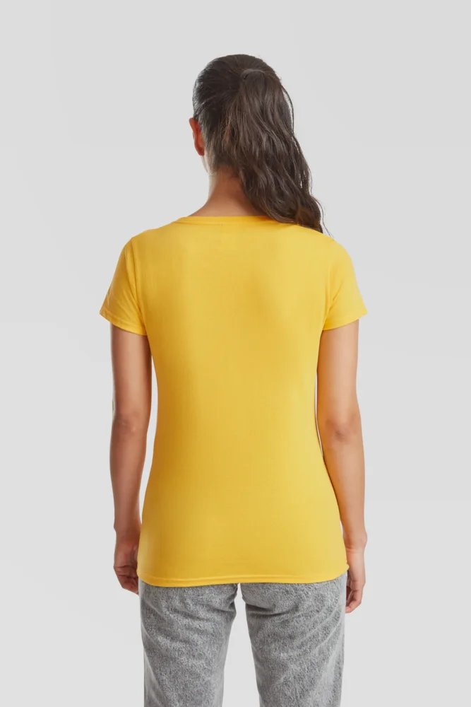Damen V-Ausschnitt T-Shirt