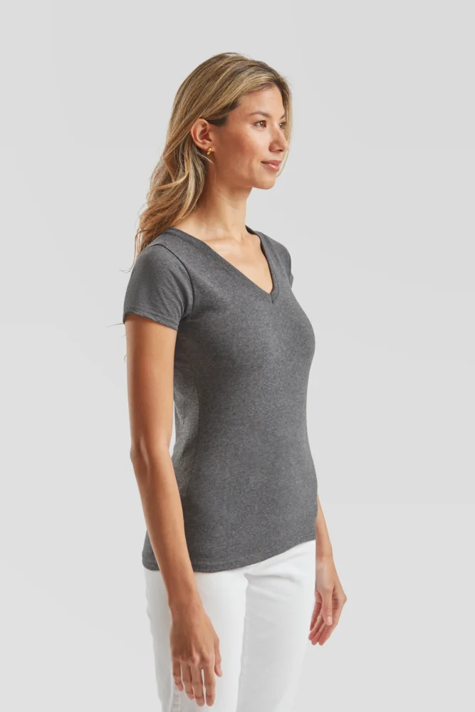 Damen V-Ausschnitt T-Shirt