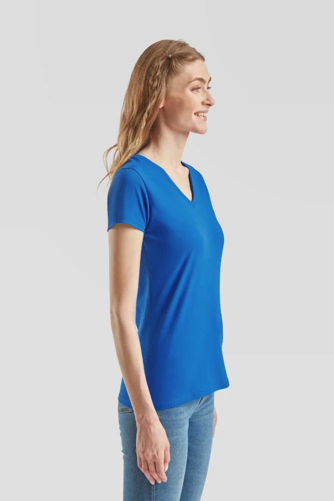 Damen V-Ausschnitt T-Shirt