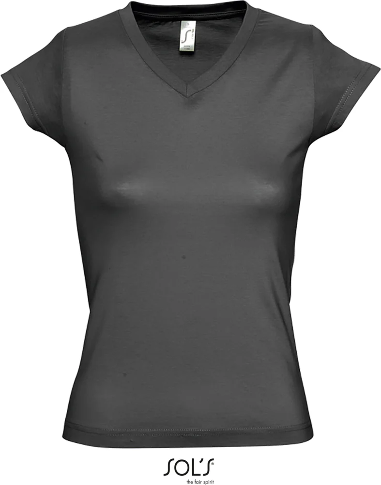 Damen V-Ausschnitt T-Shirt