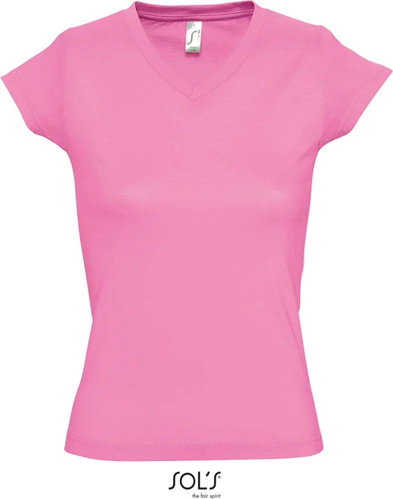 Damen V-Ausschnitt T-Shirt