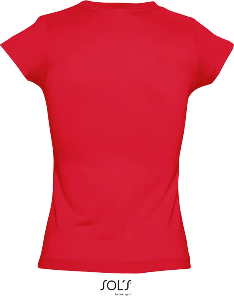 Damen V-Ausschnitt T-Shirt